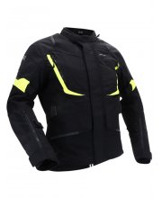 Black/Hi-Vis Yellow Richa Cyclone 2 Gore-Tex Motorcycle Jacket at JTS Biker Clothing